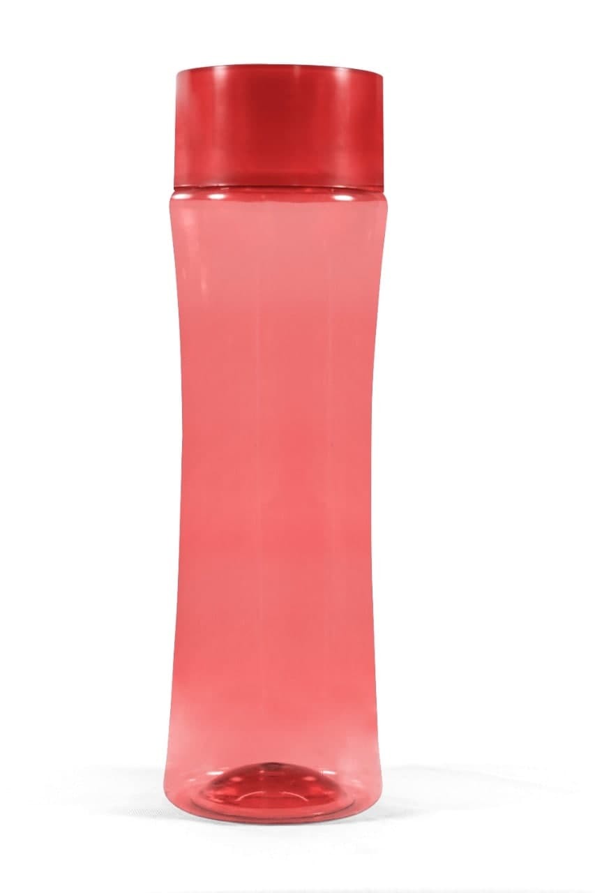 Set Of 6 Curve Fridge Water Bottle 1 Ltr