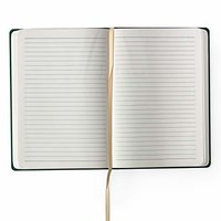 Comma Weave - A5 Size - Hard Bound Notebook (Aqua Blue)