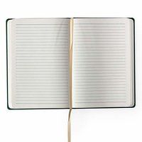 Comma Weave - A5 Size - Hard Bound Notebook (Olive Green)