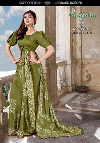Jacquard Saree