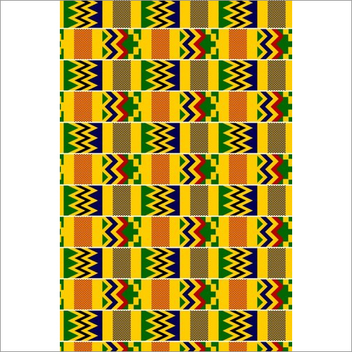 100% Cotton African Kente Fabric