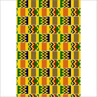 100% Cotton African Kente Fabric