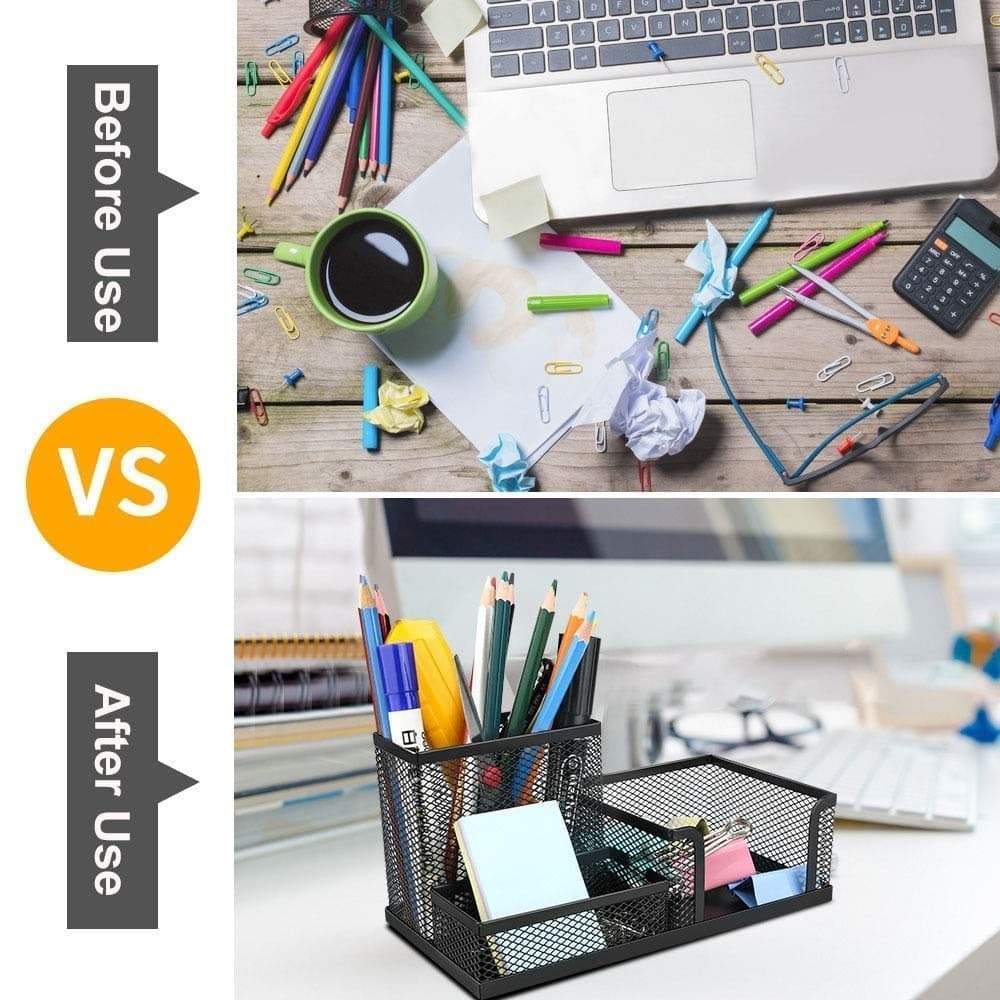 Metal Stationary Storage Stand Pen