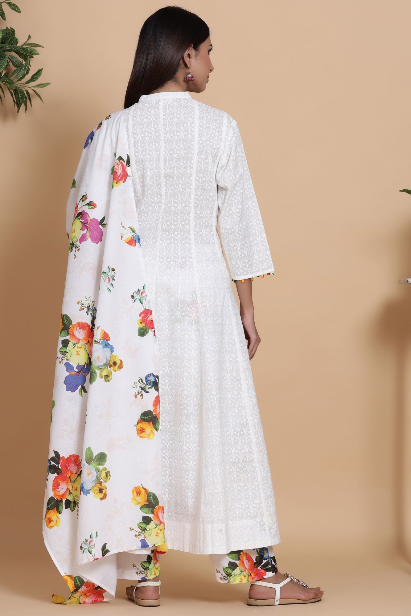 Kurta And Plazo With Dupatta