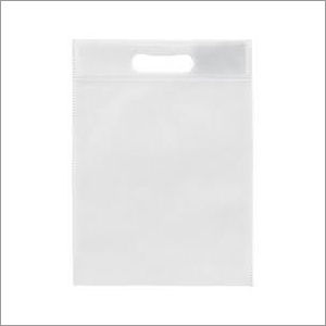 50 GSM White D Cut Non Woven Bag