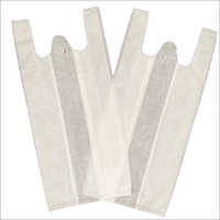 55 GSM White W Cut Non Woven Bag