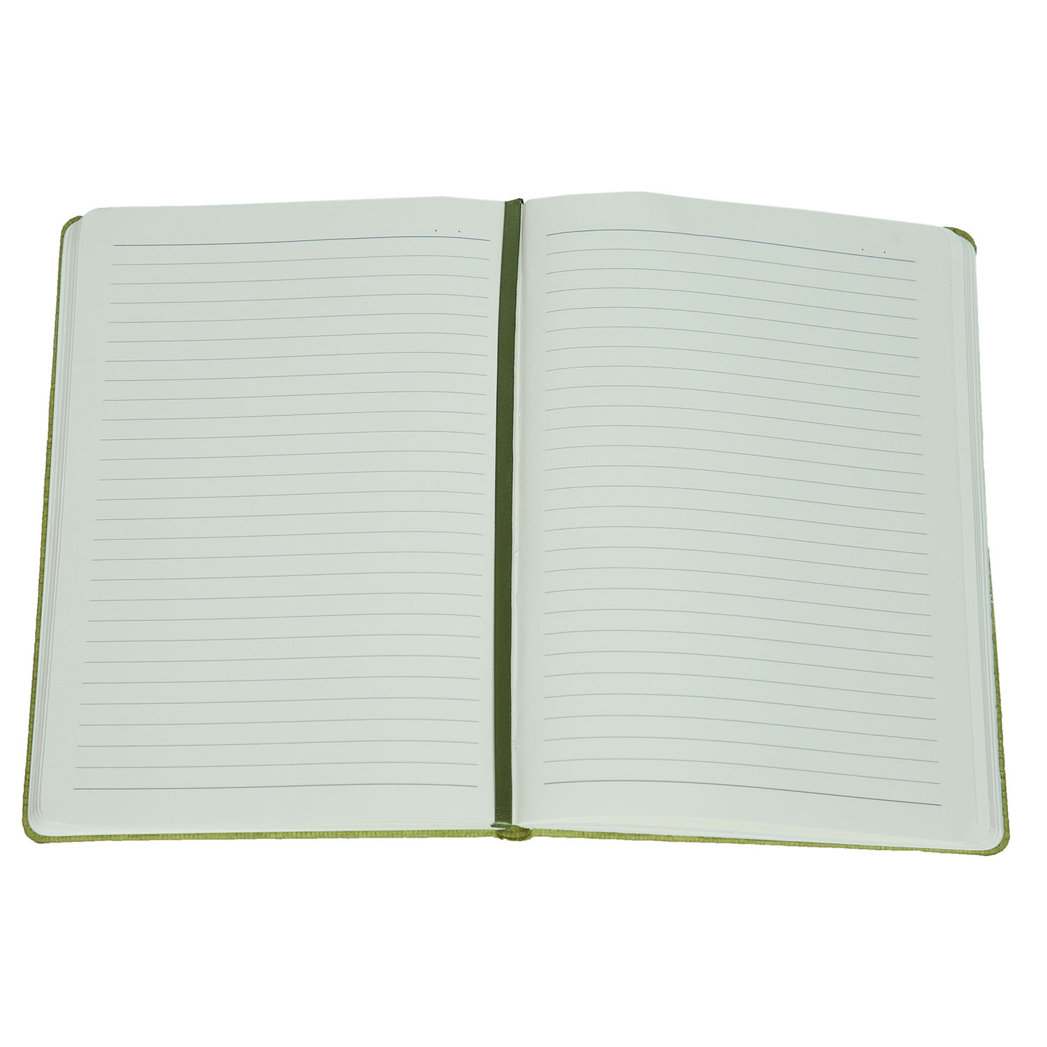Comma Flash - A5 Size - Hard Bound Notebook with 16GB USB Pen Drive - (Green)