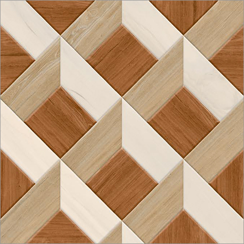 600x600 mm 3D Matt Series Tiles - Ceramic, 600x600 mm Size | Non-Slip, Gloss Finish for Interior Flooring in Modern Homes and Commercial Spaces