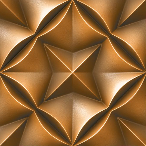 मल्टी कलर 600X600 एमएम 3 डी मैट सीरीज वॉल टाइल्स