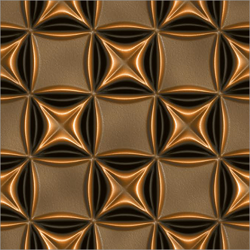 600x600 mm Designer 3D Matt Series Tiles - Ceramic Material, 600x600 mm Size, Gloss Finish | Non-Slip Feature, Ideal for Interior Wall Cladding