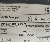 Rishabh Ducer Current Transducer P11-34e1 D391 00e0b0
