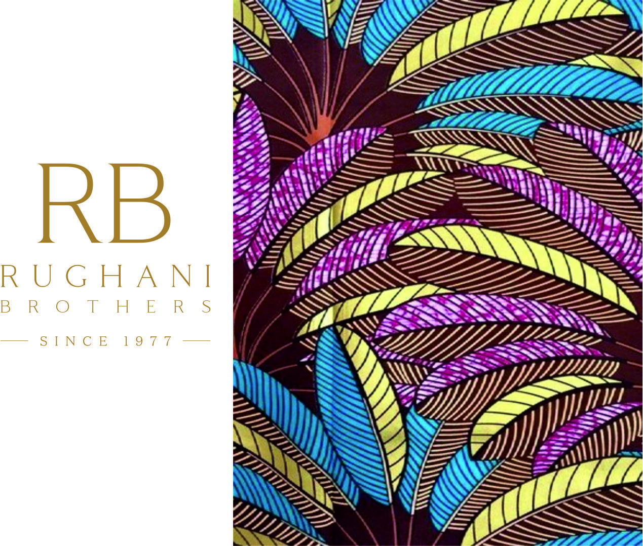 African Gold Print Fabric