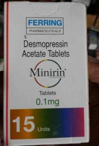  मिनिरिन 0.1Mg टैबलेट डेस्मोप्रेसिन (0.1Mg) विशिष्ट दवा