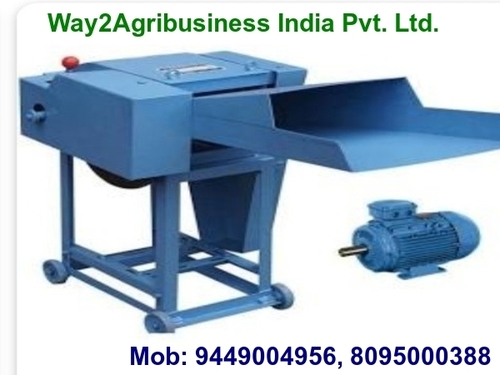 Low Maintenance Chaff Cutting Machine