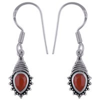 Iolite Natural Gemstone 925 Sterling Solid Silver Pear Cut Stone Handmade Earrings