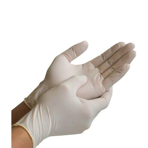 Ivory Latex Examination Hand Gloves