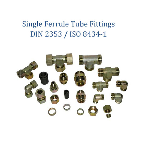 DIN 2353 Single Ferrule Fittings