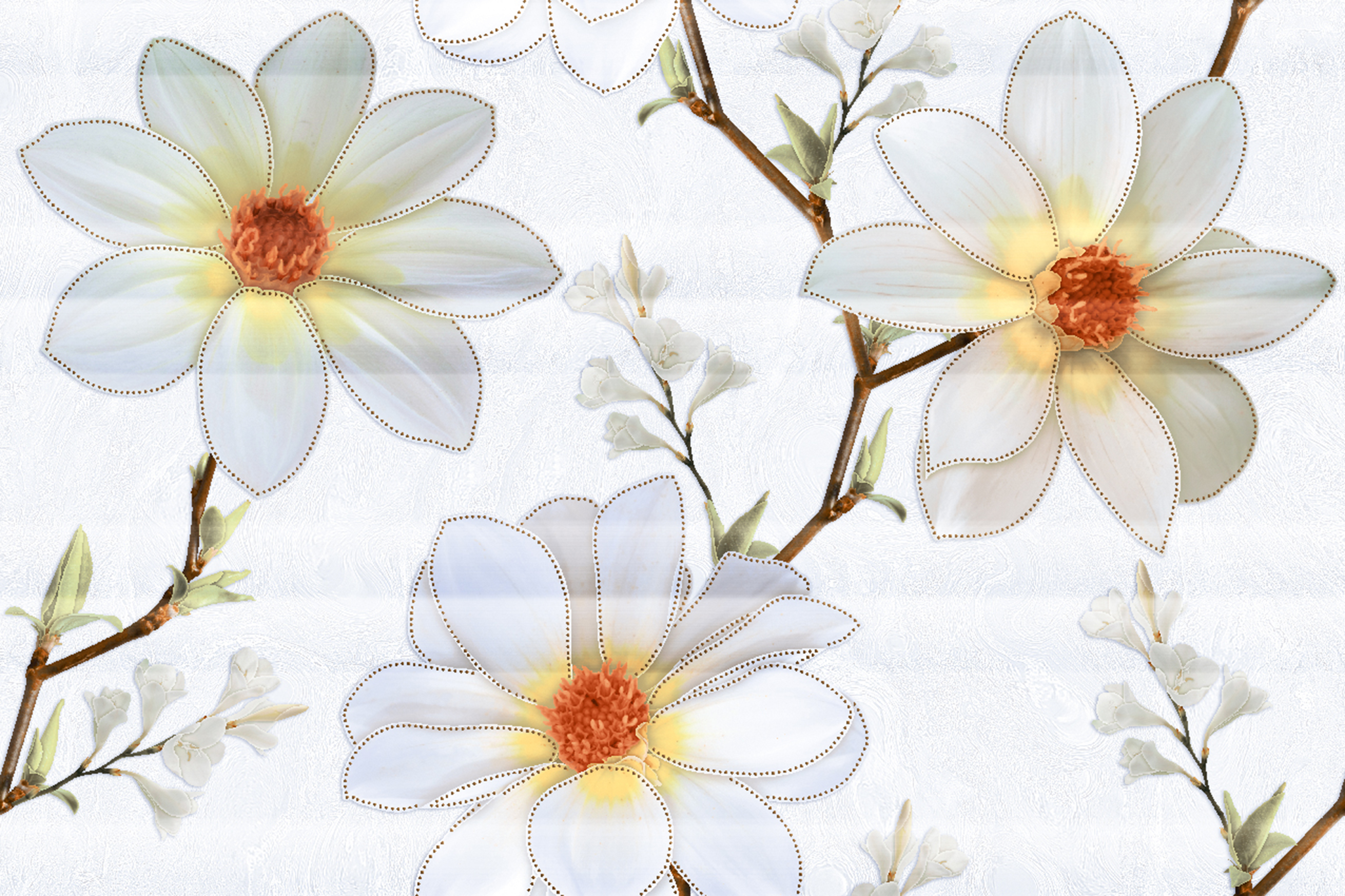 15080 Glossy Ceramic Wall Tiles 300x450mm