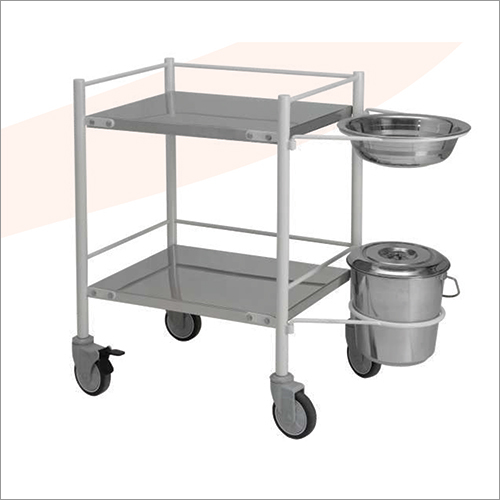 Dressing Trolley with Bowl & Bucket