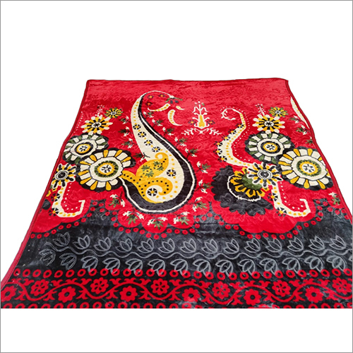 Designer Mink Embossed Blanket
