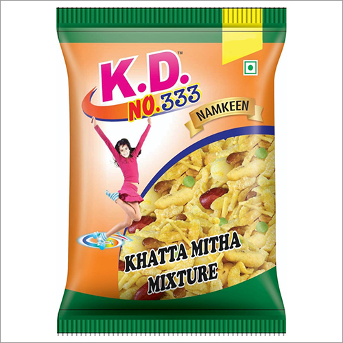 Khatta Mitha Mixture Namkeen - Small Size, Nil Fat Content | Easily Digestible, Processed Under Hygienic Conditions, Long Shelf Life