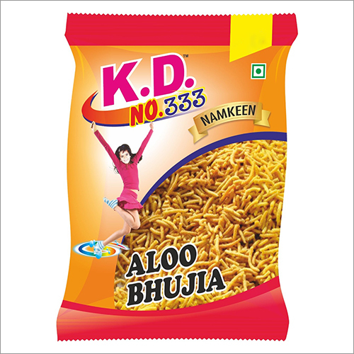 Aloo Bhujia Namkeen - Premium Quality Potato Snacks, Small Size, Fat Nil Percentage | Easily Digestible, Crunchy Texture, Longer Shelf Life