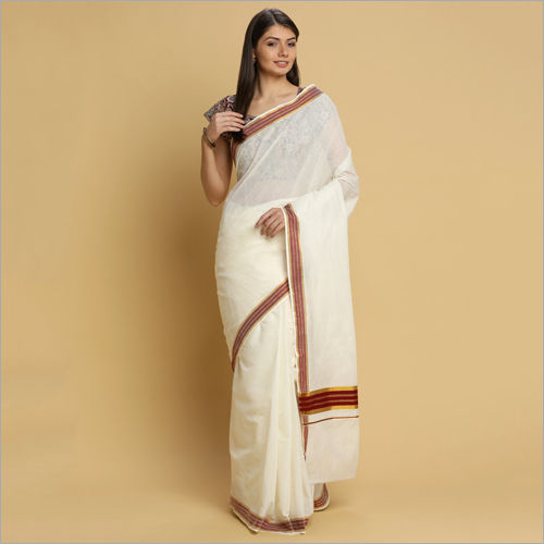 Kerala Plain Sarees