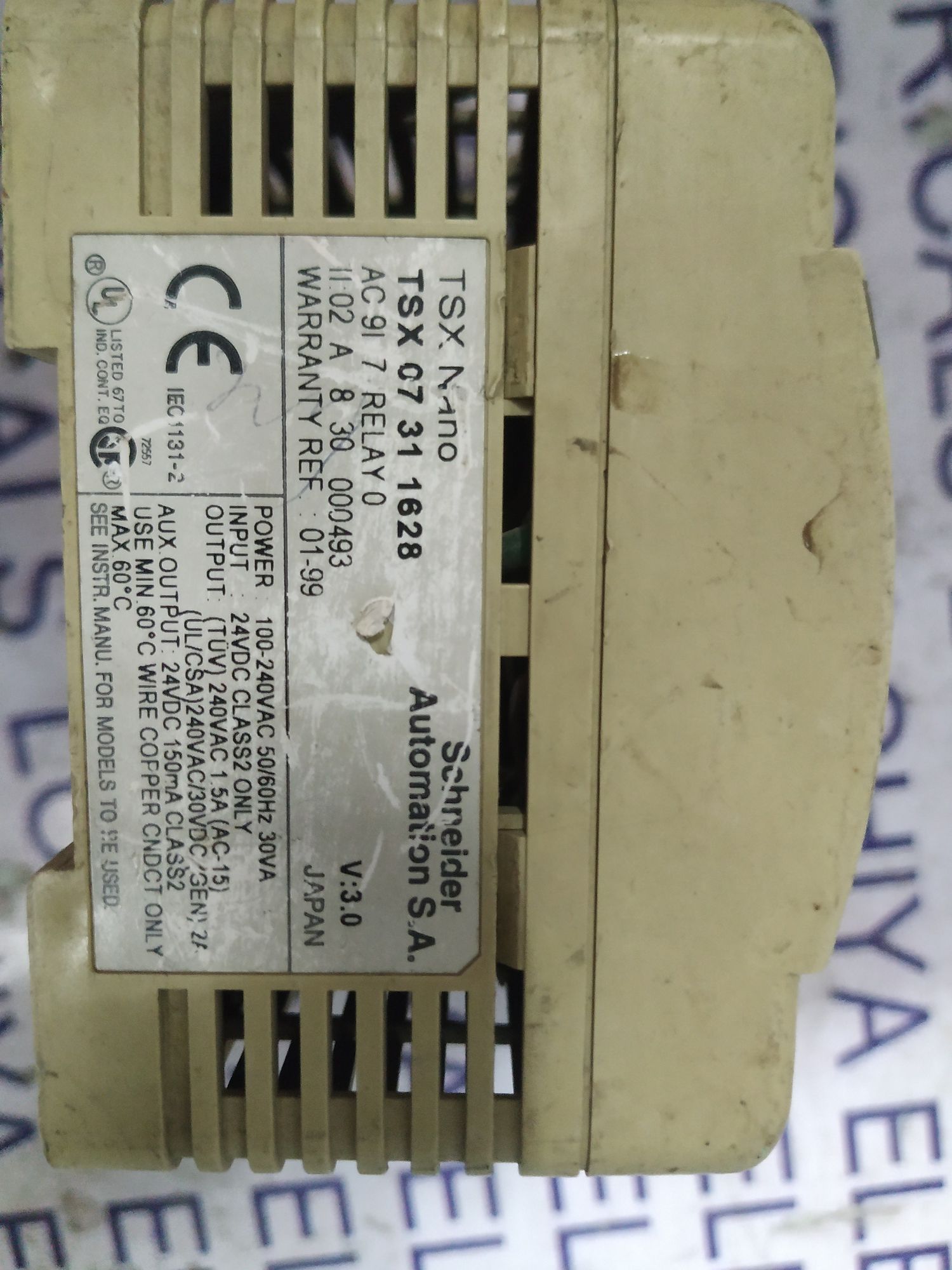 SCHNEIDER ELECTRIC MODICON NANO MODULE TSX07311628