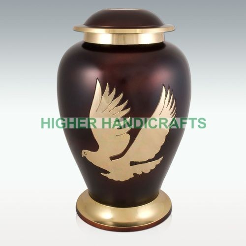 Metal Eagle Brass Cremation Urn