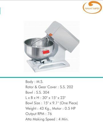 Manual Flour Making Machine