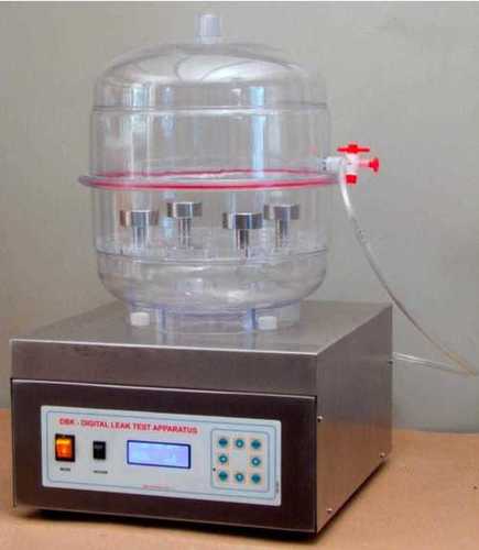 Leak Test Apparatus By KAPASI TRADING CORPORATION
