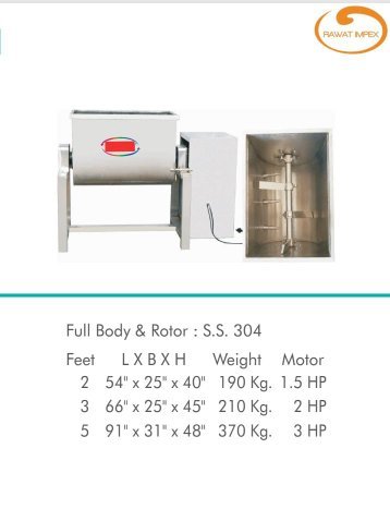 Flour Mixing Machine