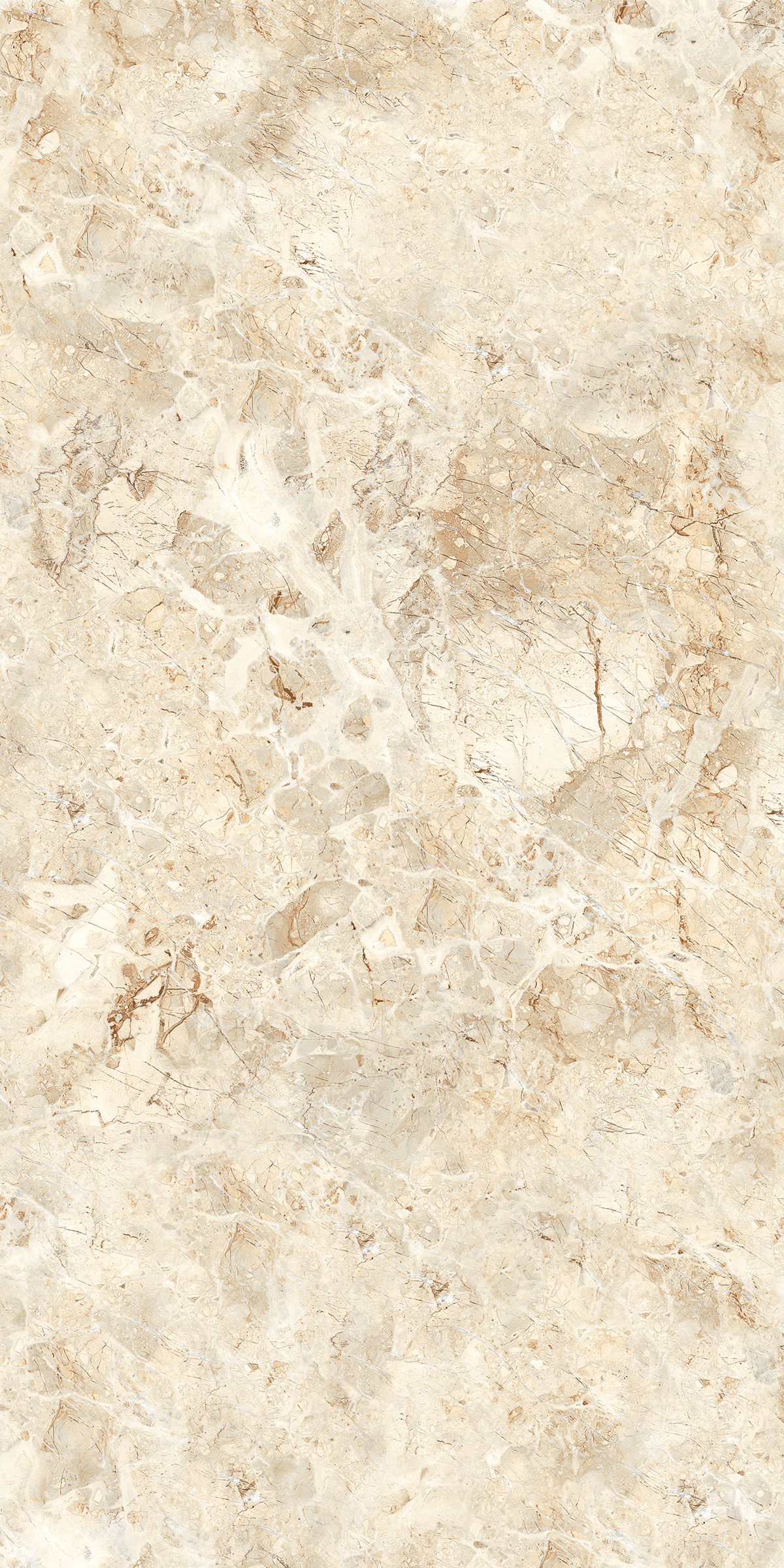 Breccia Beige 1200x2400mm Slab Porcelain Tiles