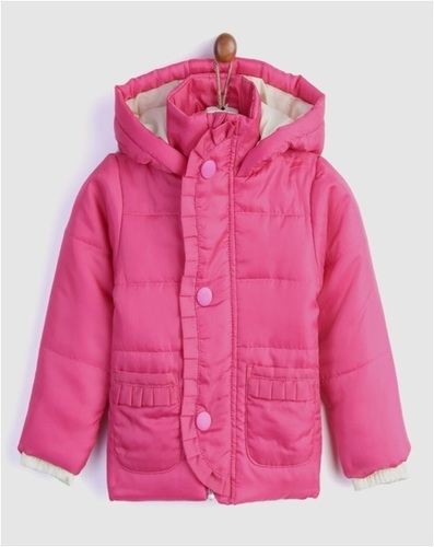 Full Sleeve Quilted Jacket With Hood  (Ka 110)