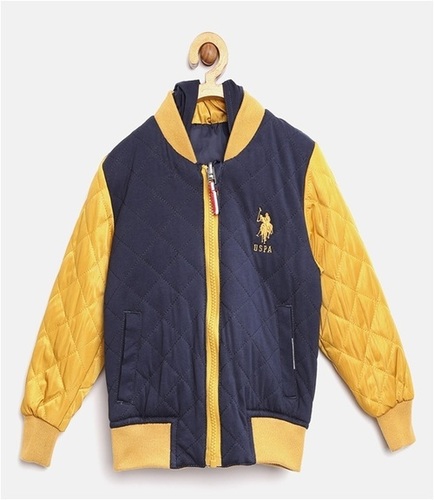 Full Sleeve Quilted Jacket With Hood  (Ka 116)