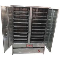 Automatic Idli Making Machine - Stainless Steel, Fully Automatic | 220-230 Volt, Electric Power, Hassle-free Operation, Versatile For Canteen And Restaurant Usage