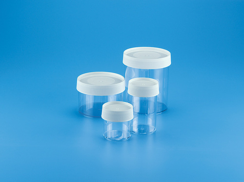 Tarsons 881080 Specimen Container - Plastic, Size 44, Color White | Voltage 230v, Weight 2 Ounce, Application Type Slides, Warranty 2 Years