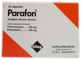 Paracetamol Chlorzoxazone Capsule