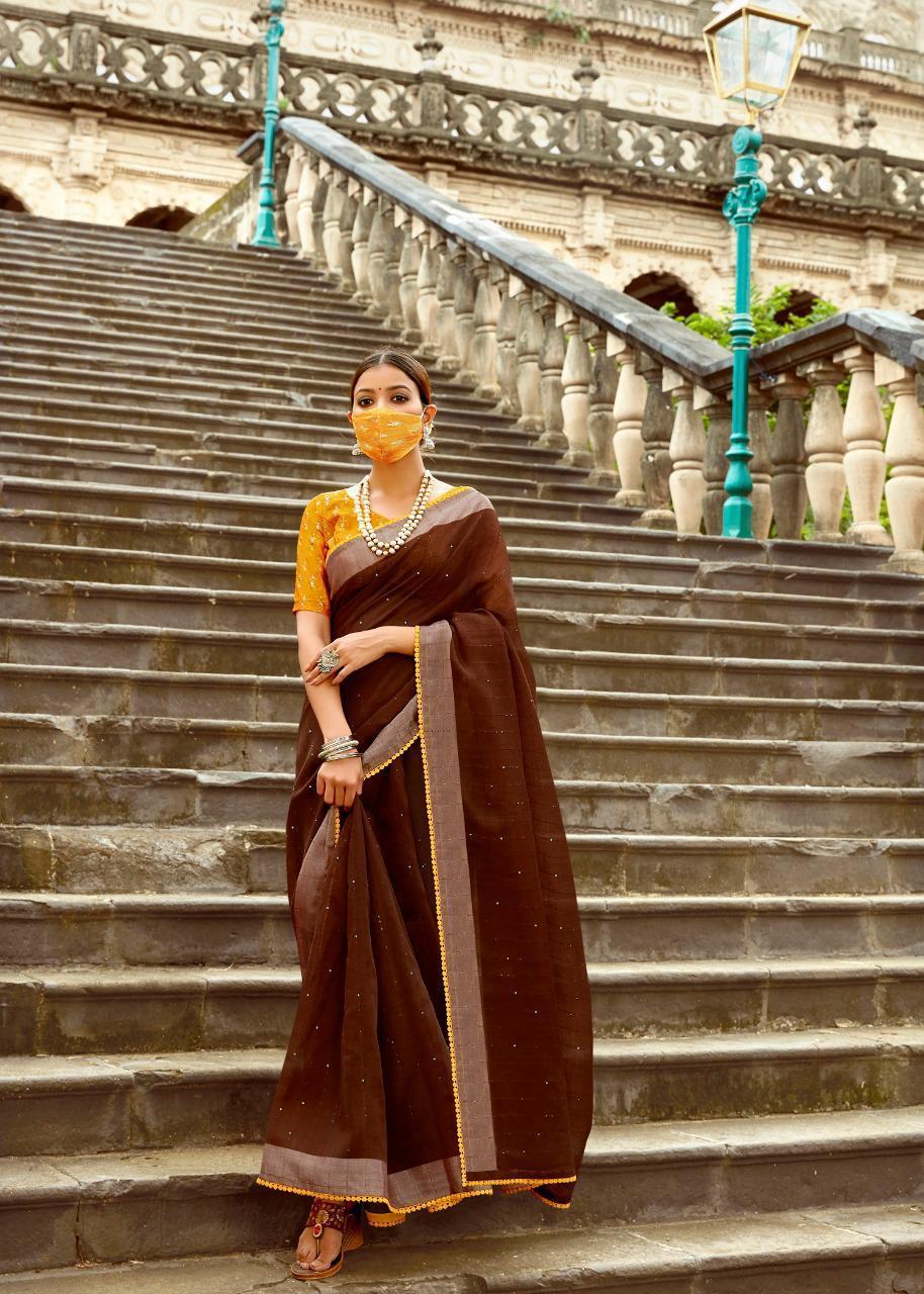 Linen Saree