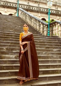 Linen Saree