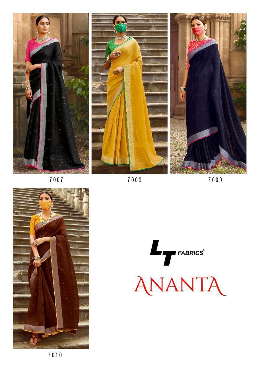 Linen Saree