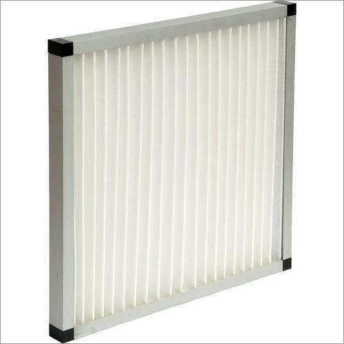 Pleated Synthetic Fiber Panel Type Air Filter