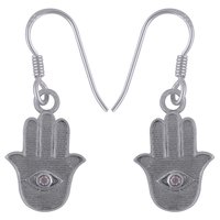 Rainbow Natural Gemstone 925 Sterling Solid Silver Round Cut Stone Handmade Charm Earrings