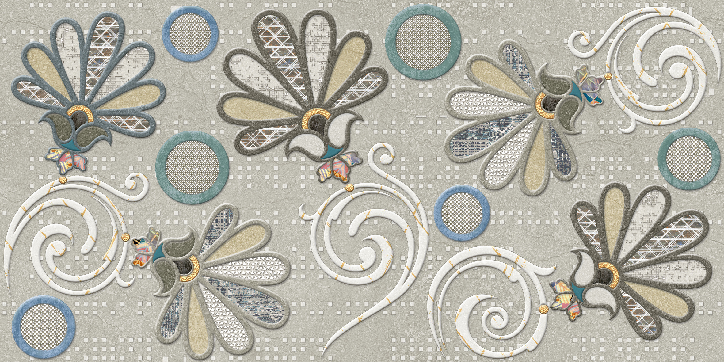 22014 Matt Ceramic Wall Tiles 300x600mm