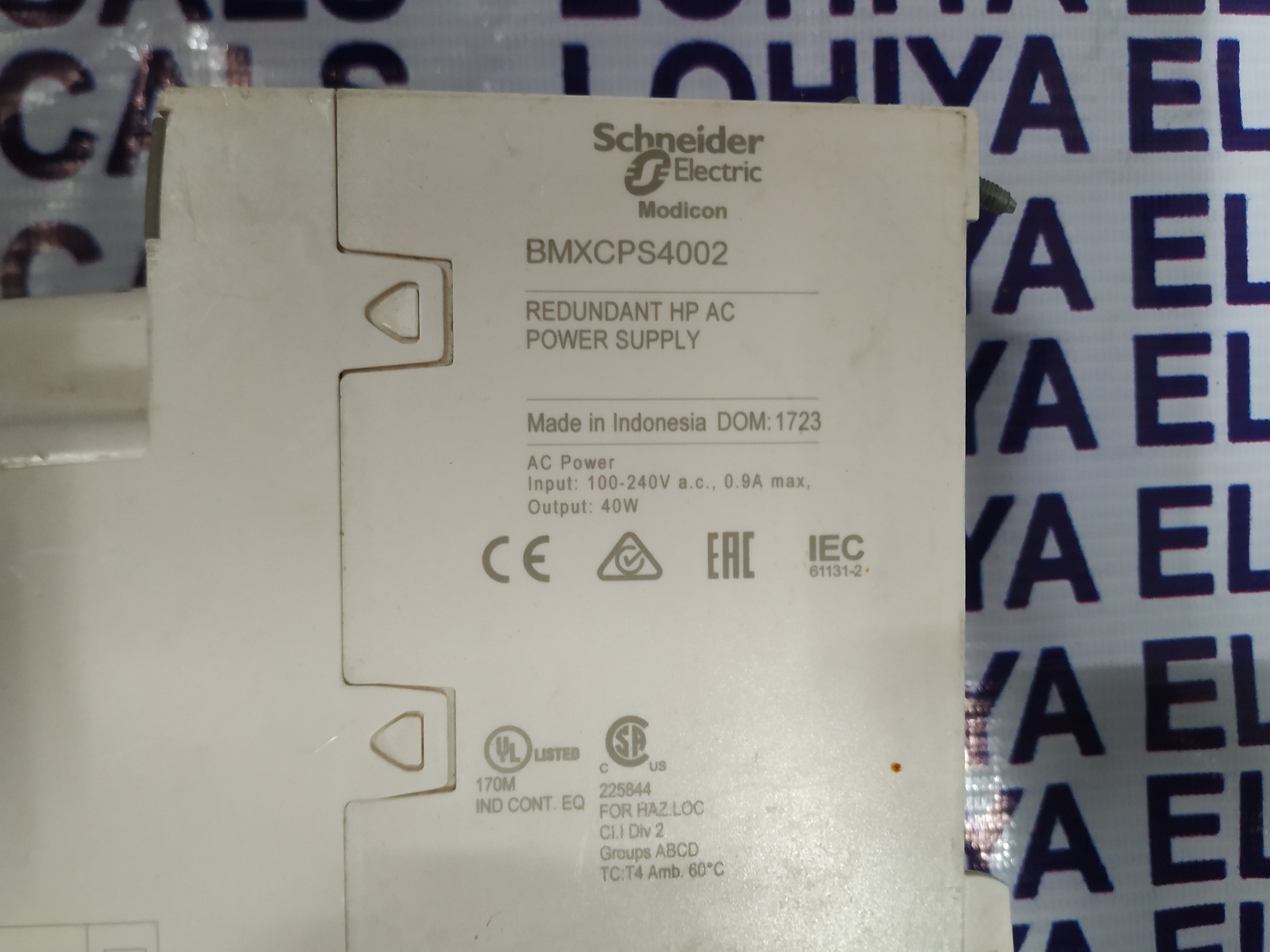SCHNEIDER POWER SUPPLY MODULE BMXCPS4002