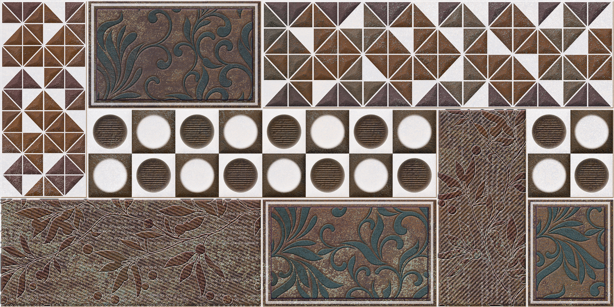 22015 Matt Ceramic Wall Tiles 300x600mm