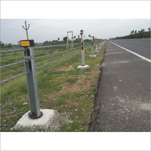 Wire Rope Safety Barrier