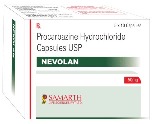 Procarbazine Hydrochloride Capsule Shelf Life: 2 Years