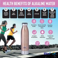750 Ml Ss Antioxidant Alkaline Mineralising Bottle