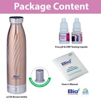 750 Ml Ss Antioxidant Alkaline Mineralising Bottle
